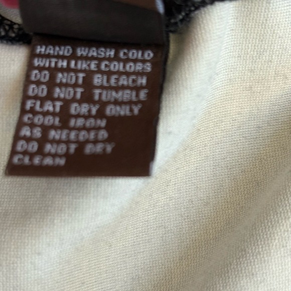 J. Mclaughlin Black Bainbridge Fabric Black 3/4" Floral‎ Vines Print Shirt Med - Picture 10 of 10